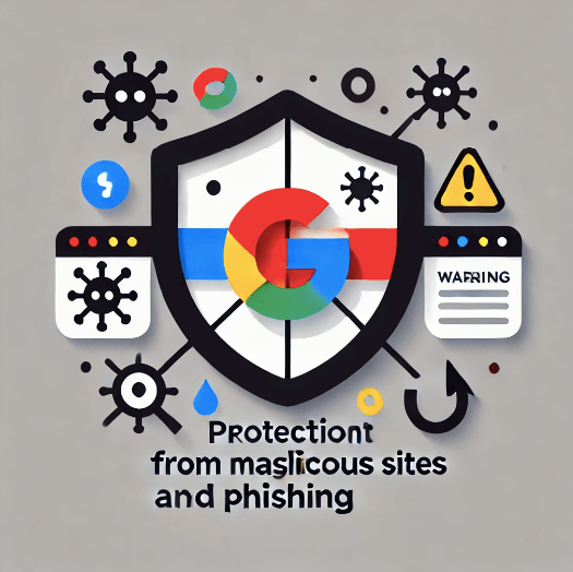 malicious sites phishing protection min  How Google Search works