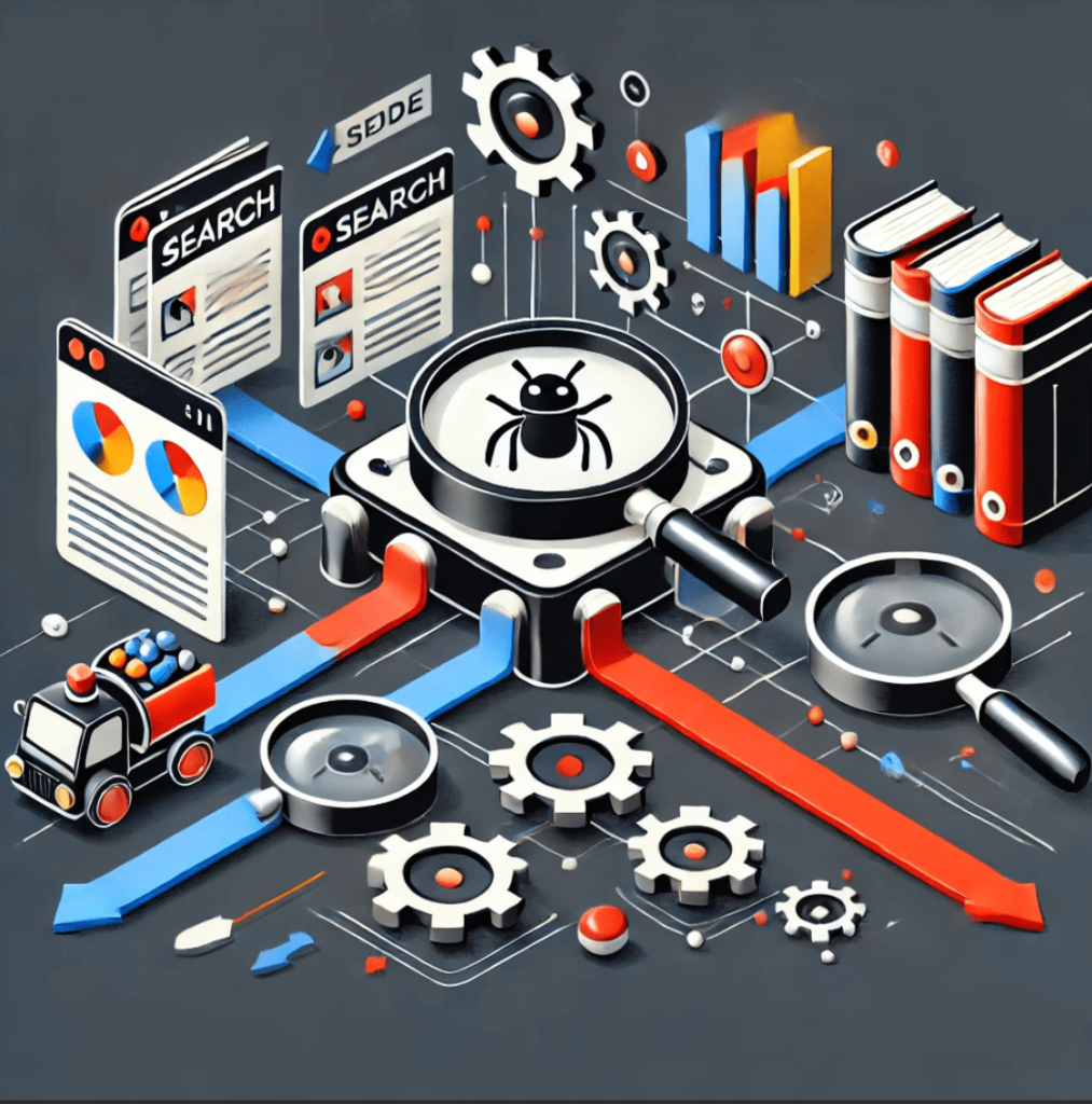 how search engines work 1013x1024  SEO-guide for beginners - Business Site tips on website optimization