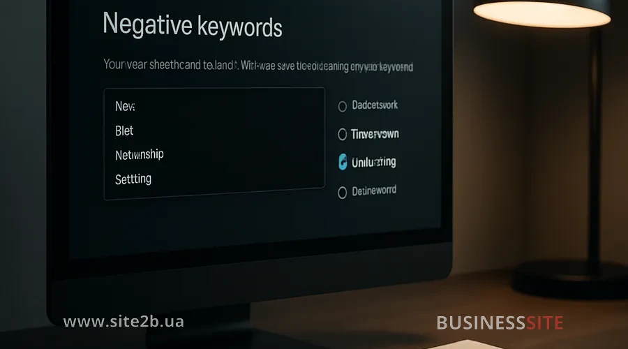 minus slova google ads nastroika i vidy h2 img 2  Відповідність ключових слів у Google Рекламі – види та особливості