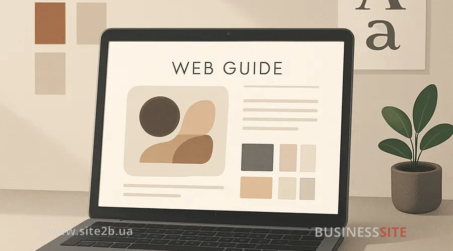 sozdanie veb gaida i brendbuka dlia saita h2 img 4  Visual brand system for a website a guide for small businesses