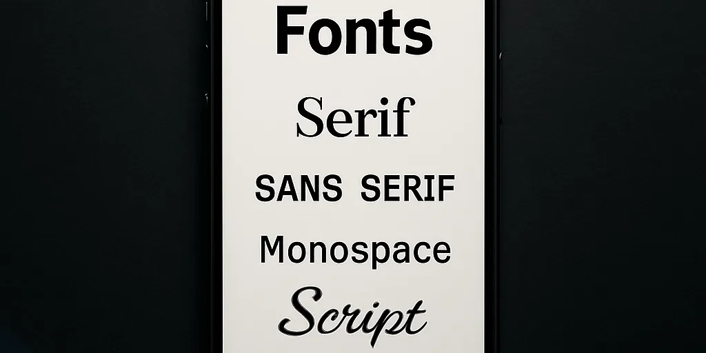 Мобильная типографика- как шрифты влияют на вовлечённость пользователей